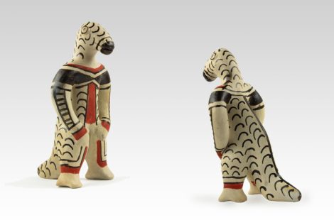 Figurine en céramique, collections du muséum de Toulouse